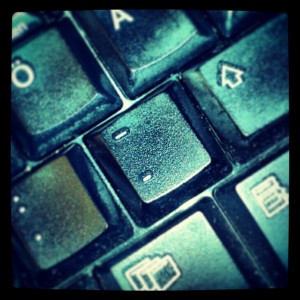 Durchaus in Gebrauch - der Bindestrich auf meiner Tastatur.