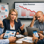 Sales Teams stehen vor Herausforderungen durch Rückläufige Umsätze