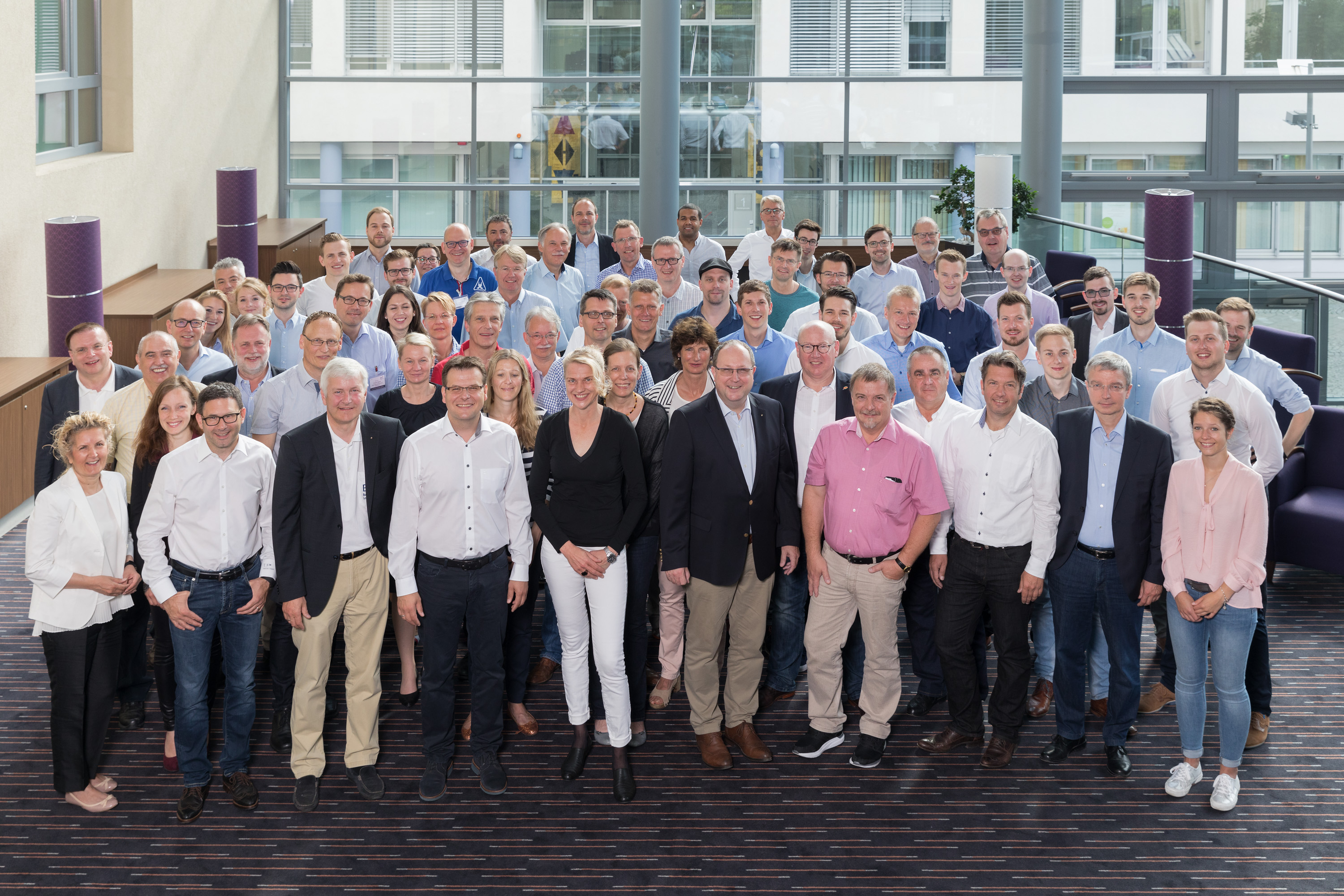 Chapter Chairs and personnel from head office at the Chapter Management Meeting in Erfurt