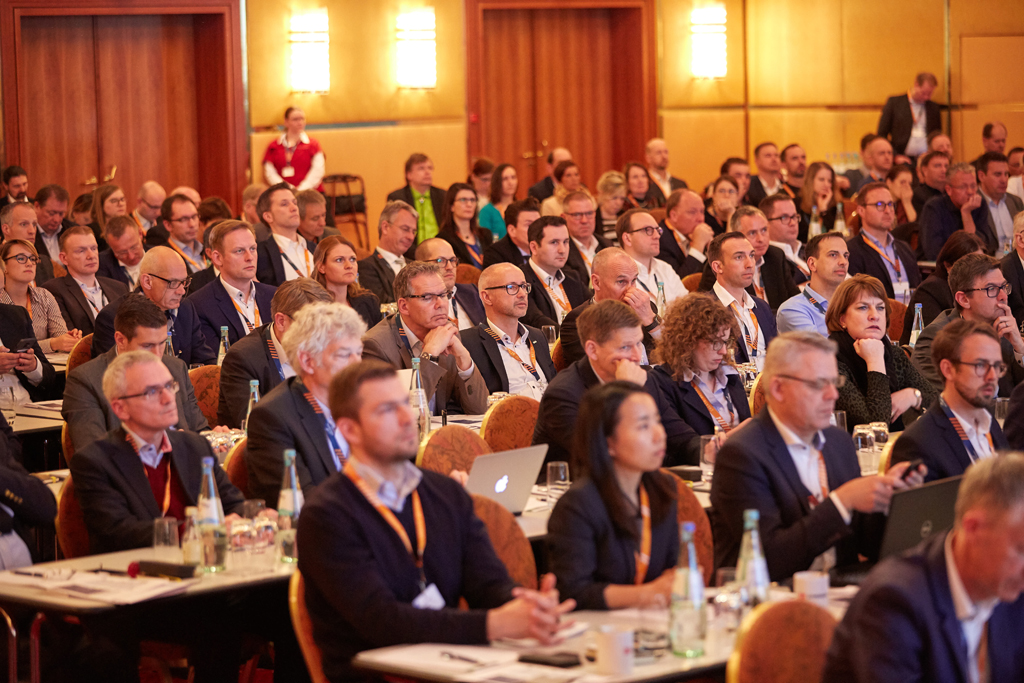 Attendees listened with great interest to the presentations at the Trade Logistics Congress in Cologne in March of this year.