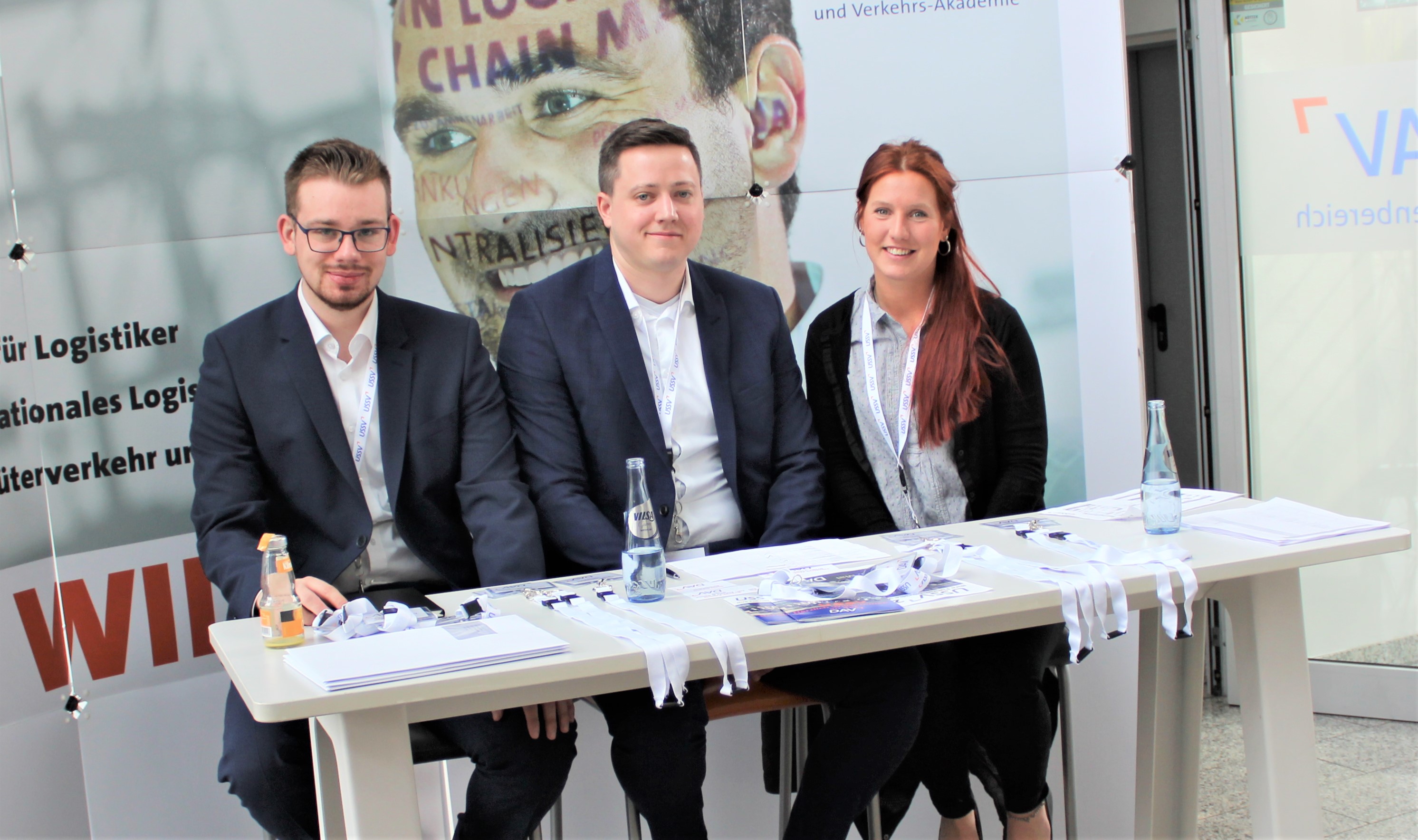Lars Wiebecke, Luke Scholz und Lara Marie Lork sind Teil des Organistationsteams des USSV.