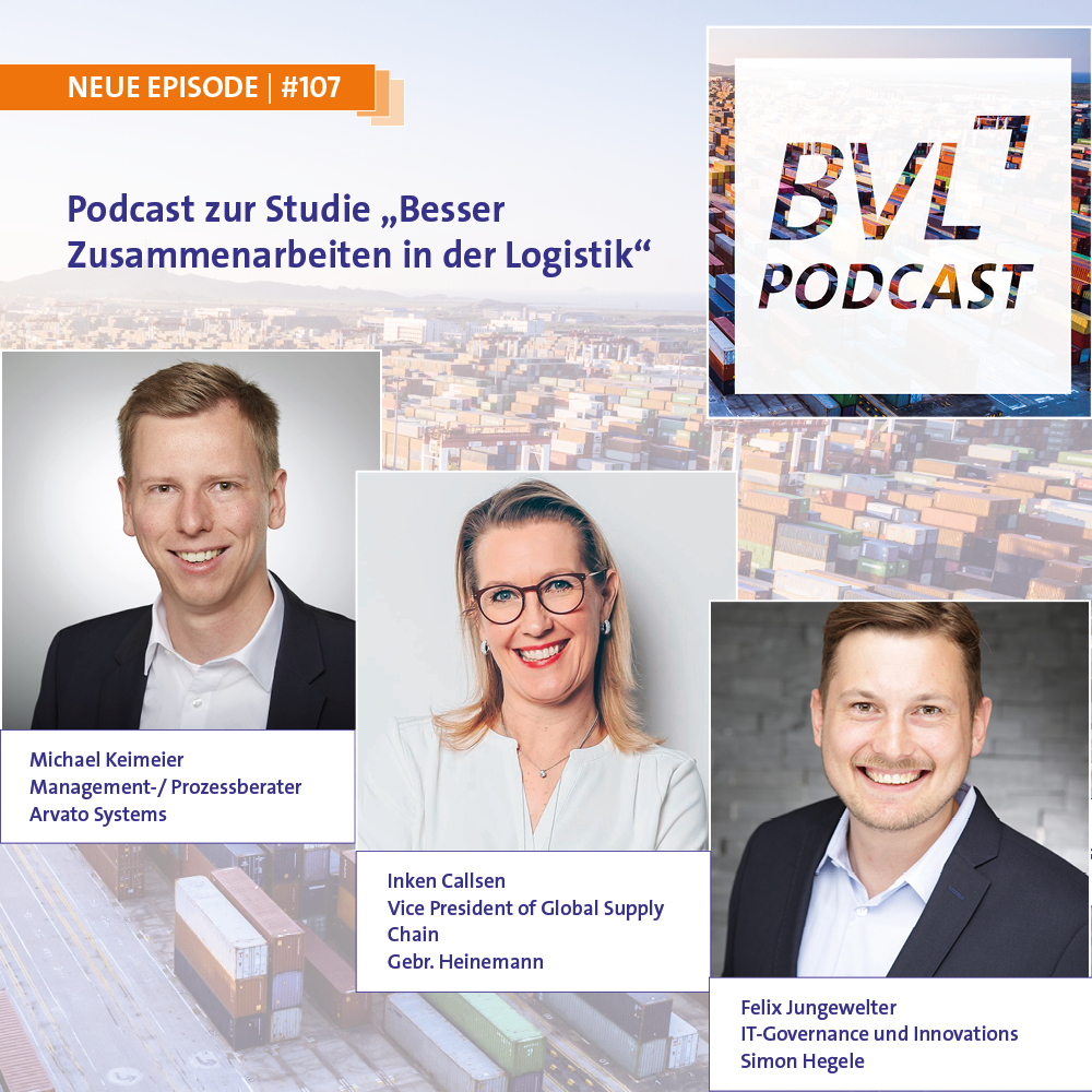 #107: Podcast zur Studie „Besser Zusammenarbeiten in der Logistik“