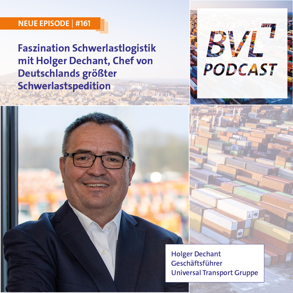 #161: Faszination Schwerlastlogistik mit Holger Dechant, Chef von Deutschlands größter Schwerlastspedition