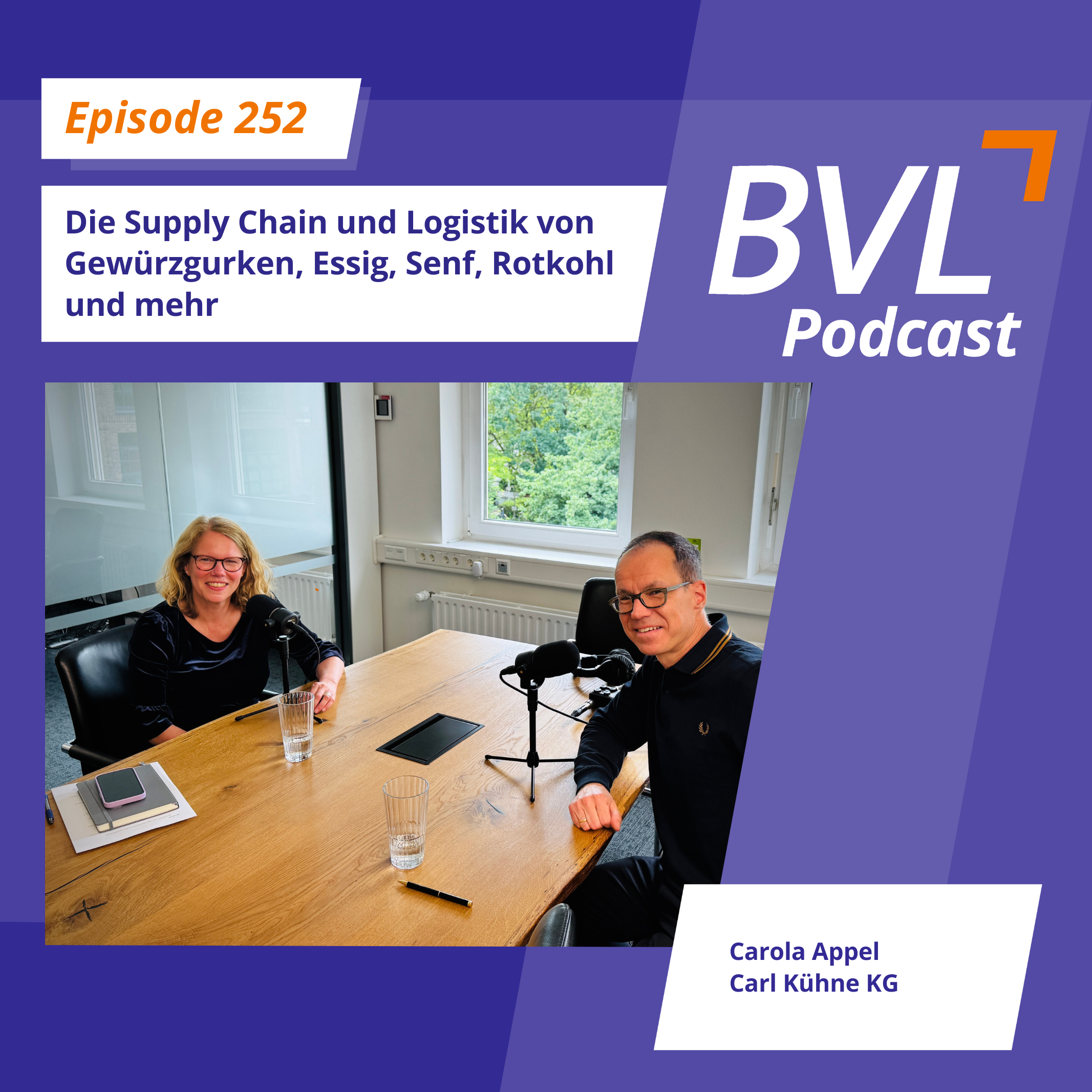 #252: Die Supply Chain und Logistik von Gewürzgurken, Essig, Senf, Rotkohl und mehr